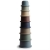 Mushie Piramidka Sensoryczna z Kubeczków - Stacking Cups Forest