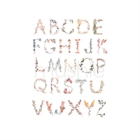 Mushie Plakat Alphabet International - Large