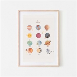Mushie Plakat Space - Large