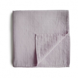 Mushie Otulacz z Organicznej Bawełny Soft Mauve