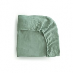 Mushie Prześcieradło do Łóżeczka Roman Green - Medium