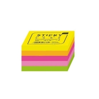 BLOK KARTECZEK SAMOPRZYLEPNYCH STICKY NOTES CUBE 26678 INTERDRUK