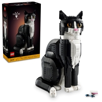 LEGO 21349 IDEAS - BIAŁO-CZARNY KOT
