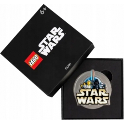 LEGO STAR WARS 5008899 MONETA KOLEKCJONERSKA Z LOGO STAR WARS