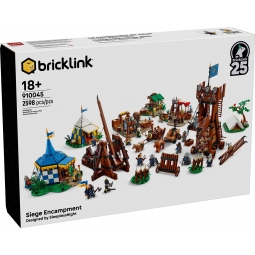 LEGO 910045 BRICKLINK OBOZOWISKO BITEWNE
