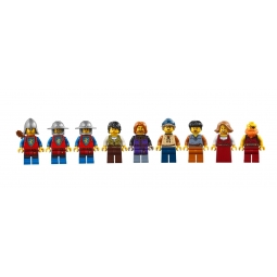 LEGO 910047 BRICKLINK ŚREDNIOWIECZNY NADMORSKI RYNEK