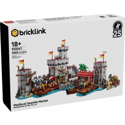 LEGO 910047 BRICKLINK ŚREDNIOWIECZNY NADMORSKI RYNEK