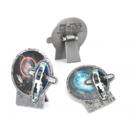 LEGO STAR WARS 5009550 MONETA KOLEKCJONERSKA Z PATROLOWCEM JANGO FETTA