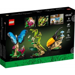 LEGO IDEAS 21342 KOLEKCJA OWADÓW