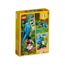 LEGO CREATOR 3w1 31136 - EGZOTYCZNA PAPUGA