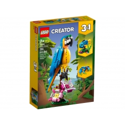 LEGO CREATOR 3w1 31136 - EGZOTYCZNA PAPUGA