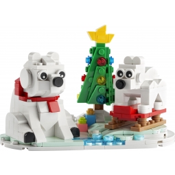 LEGO 40571 ZIMOWE NIEDŹWIEDZIE POLARNE