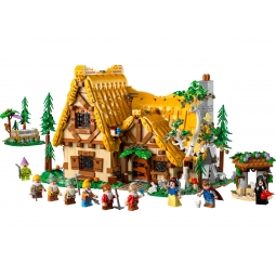 LEGO DISNEY 43242 CHATKA KRÓLEWNY ŚNIEŻKI I SIEDMIU KRASNOLUDKÓW