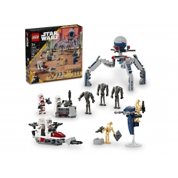 LEGO STAR WARS 75372 ZESTAW BITEWNY Z ŻOŁNIERZEM ARMII KLONÓW I DROIDEM BOJOWYM