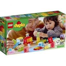 LEGO DUPLO 10954 POCIĄG Z CYFERKAMI