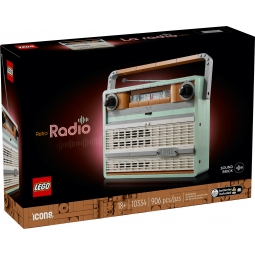 LEGO 10334 ICONS RADIO W STYLU RETRO