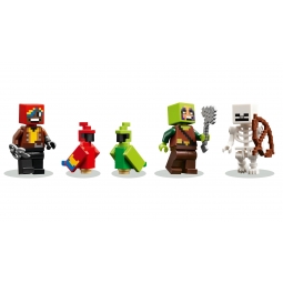 LEGO MINECRAFT 21282 PAPUGOWE DOMKI
