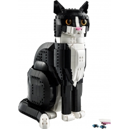 LEGO 21349 IDEAS - BIAŁO-CZARNY KOT