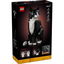 LEGO 21349 IDEAS - BIAŁO-CZARNY KOT
