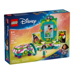 LEGO 43239 DISNEY RAMKA NA ZDJĘCIA I SZKATUŁKA MIRABEL