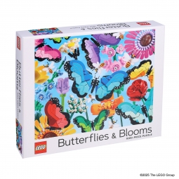 LEGO 5009302 PUZZLE MOTYLE I KWIATY - 1000 elementów