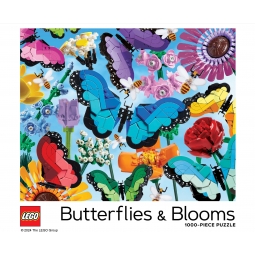 LEGO 5009302 PUZZLE MOTYLE I KWIATY - 1000 elementów