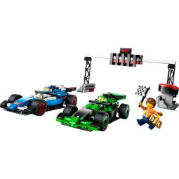 LEGO CITY 60474 PADOK F1 Z BOLIDAMI RB I SAUBER