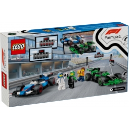 LEGO CITY 60474 PADOK F1 Z BOLIDAMI RB I SAUBER