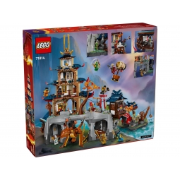 LEGO NINJAGO 71814 TURNIEJOWE MIASTO ZE ŚWIĄTYNIĄ