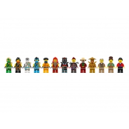 LEGO NINJAGO 71814 TURNIEJOWE MIASTO ZE ŚWIĄTYNIĄ