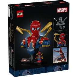 LEGO MARVEL 76326 SUPER HEROES POPIERSIE IRON SPIDER-MANA