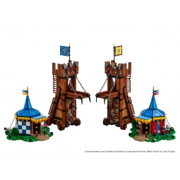 LEGO 910045 BRICKLINK OBOZOWISKO BITEWNE