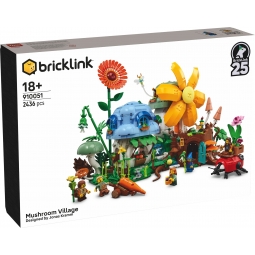 LEGO 910051 BRICKLINK GRZYBOWA WIOSKA 2436 elementów