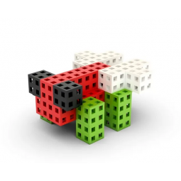 MELI CUBE 50800 WAFLE KLOCKI 50 elementów