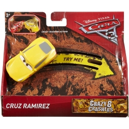 CRUZ RAMIREZ CARS 3 ZWARIOWANA ÓSEMKA DYB05