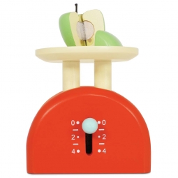 Drewniana waga z jabłkiem na rzepy Le Toy Van