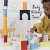 Klocki drewniane w siatce - 60 sztuk Le Toy Van Drewniane klocki zestaw 60 sztuk zabawka edukacyjna dla dzieci, Le Toy Van