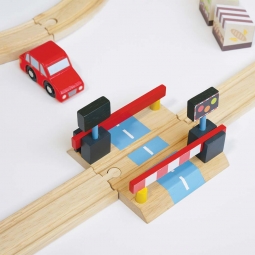 Kolejka drewniana tory i pociągi Royal Express Le Toy Van