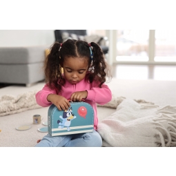 Walizeczka dla dzieci Bluey, akcesoria, zabawki, przechowywanie zabawek