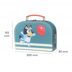 Walizeczka dla dzieci Bluey, akcesoria, zabawki, przechowywanie zabawek
