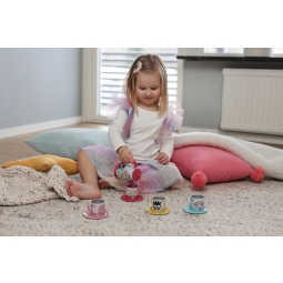 Zestaw do serwowania herbaty zabawka dla dzieci, Pippi Langstrumpf, kubki