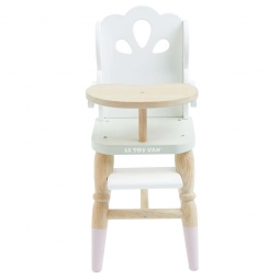 Drewniane krzesełko do karmienia dla lalek Le Toy Van