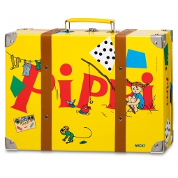 Skrzynia na zabawki Pippi Langstrumpf, 32 cm, Żółta