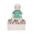 Anatomiczna lalka dla dzieci sensoryczna edukacyjna Carl Baby Rubens Barn