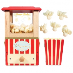 Drewniana maszyna do popcornu, zabawka dla dzieci, gotowanie, Le Toy Van