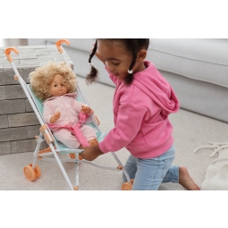 Wózek dla lalek Bluey składana spacerówka zabawka dla dzieci zabawa lalkami