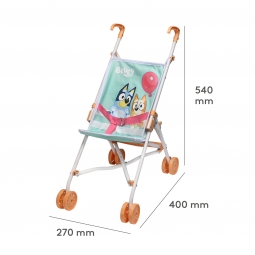 Wózek dla lalek Bluey składana spacerówka zabawka dla dzieci zabawa lalkami