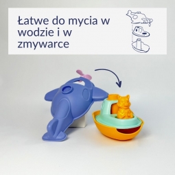 Mój pierwszy wodolot 2 w 1 niebieski zabawka dla dzieci Le Jouet Simple