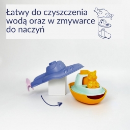 Mój pierwszy wodolot 2 w 1 niebieski zabawka dla dzieci Le Jouet Simple