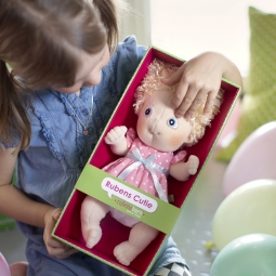Miękka lalka dla dzieci Emelie przytulanka zabawa lalkami Cutie Rubens Barn